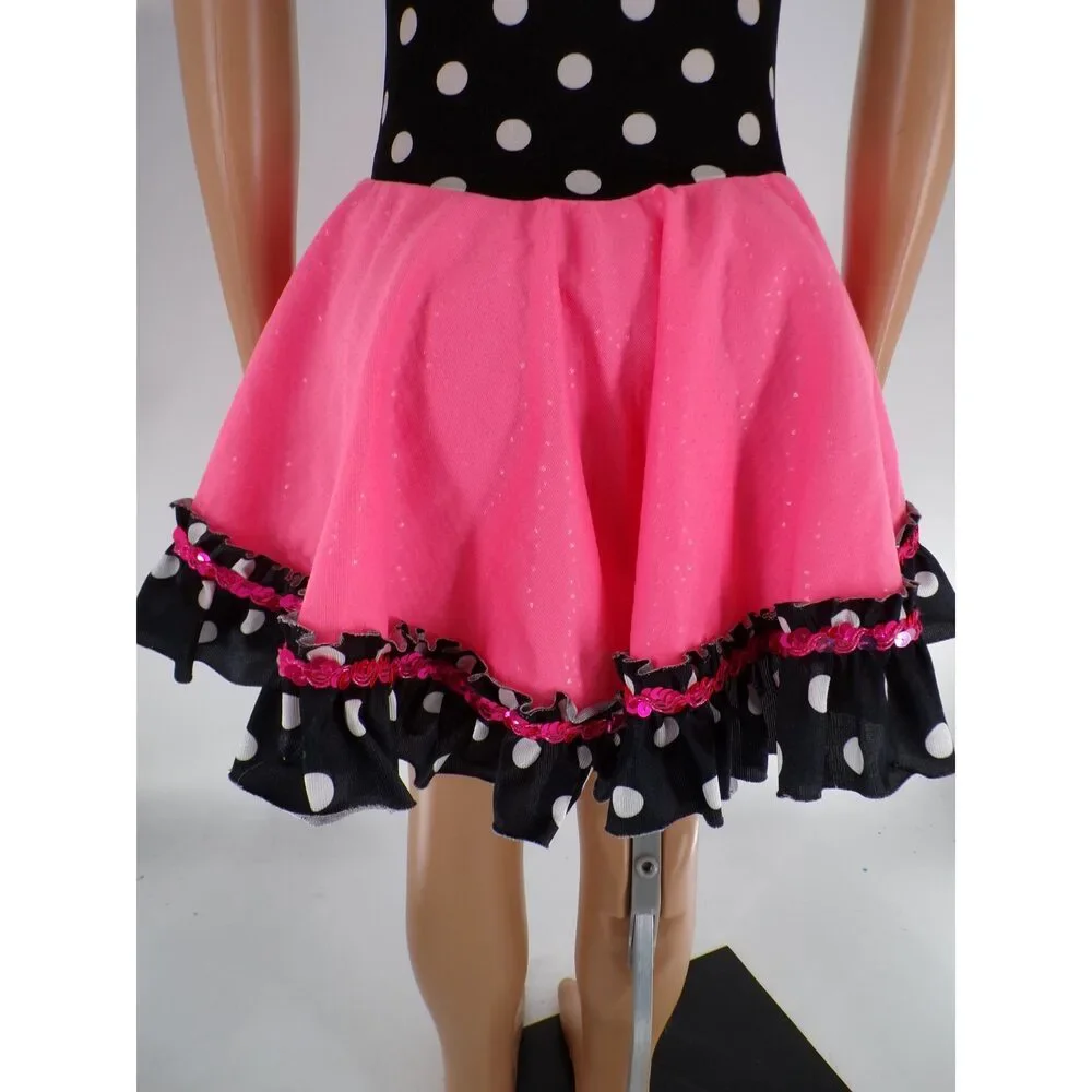 Pre-Owned Dance Costume Curtain Call E090 Small Child Pink Jazz